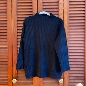 Mockneck Tunic Sweater